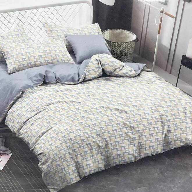 Komplet Pościeli 4 Części E1565 1  kolor  160 x 200