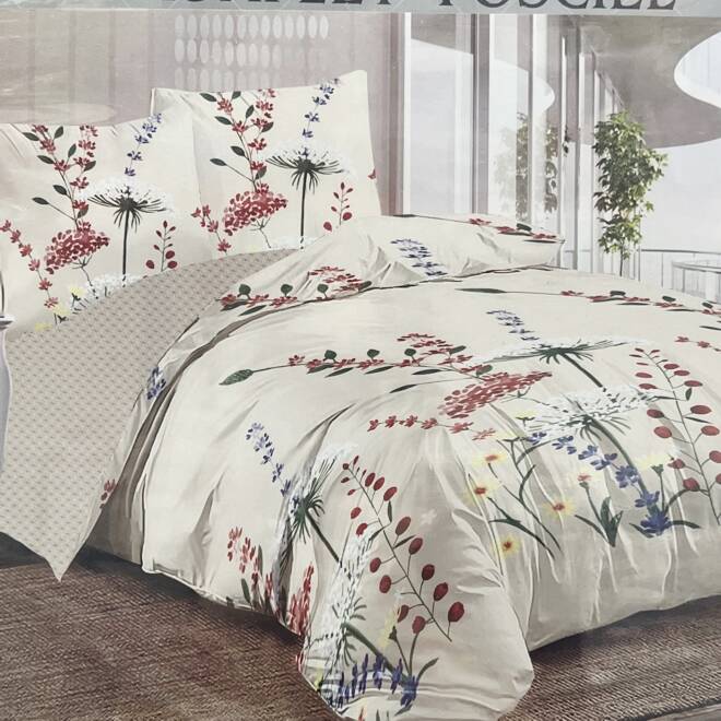 Komplet Pościeli 4 Części E1587 1  kolor  160 x 200 1