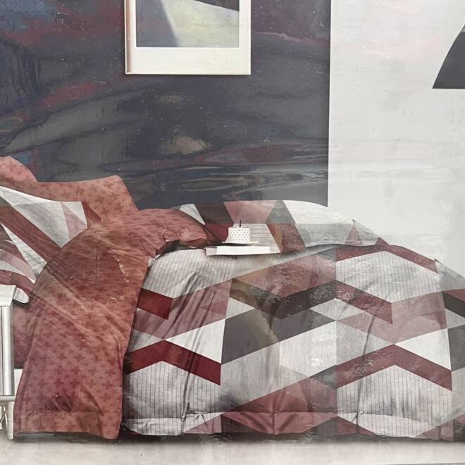 Komplet Pościeli 4 Części E1588 1  kolor  160 x 200 1