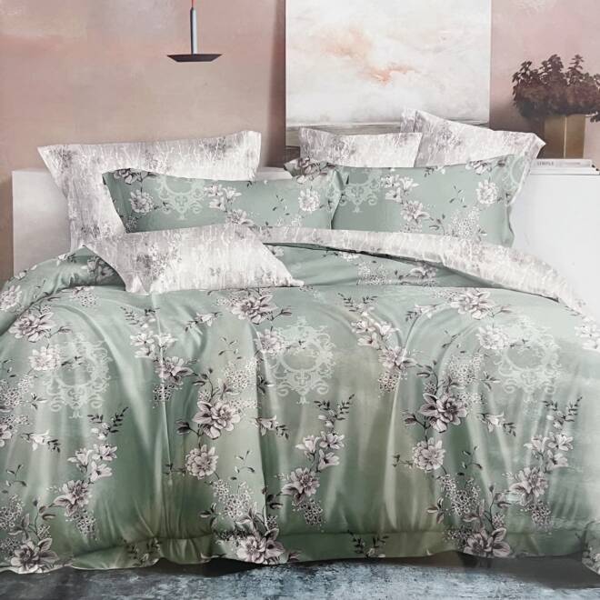 Komplet Pościeli 4 Części E1589 1  kolor  160 x 200