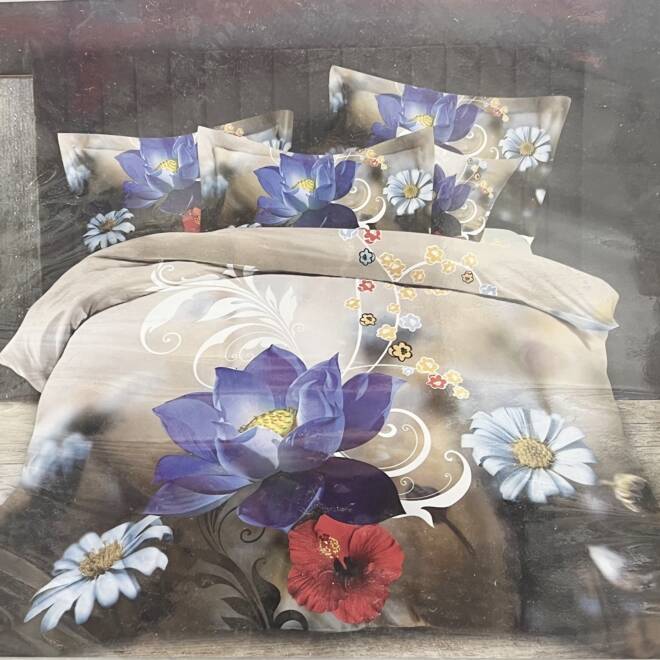 Komplet Pościeli 4 Części E1590 1  kolor  160 x 200 1