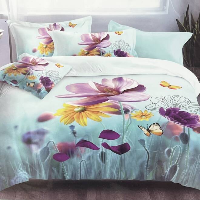 Komplet Pościeli 4 Części E1595 1  kolor  160 x 200 1