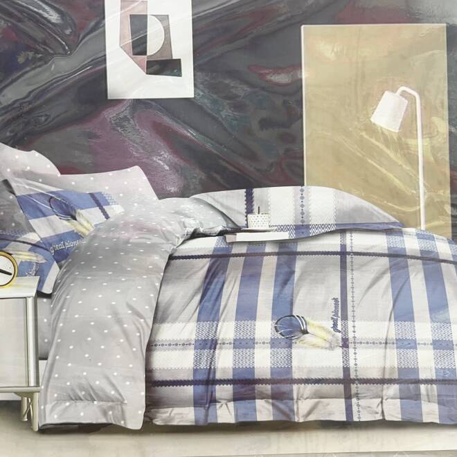 Komplet Pościeli 4 Części E1603 1  kolor  160 x 200