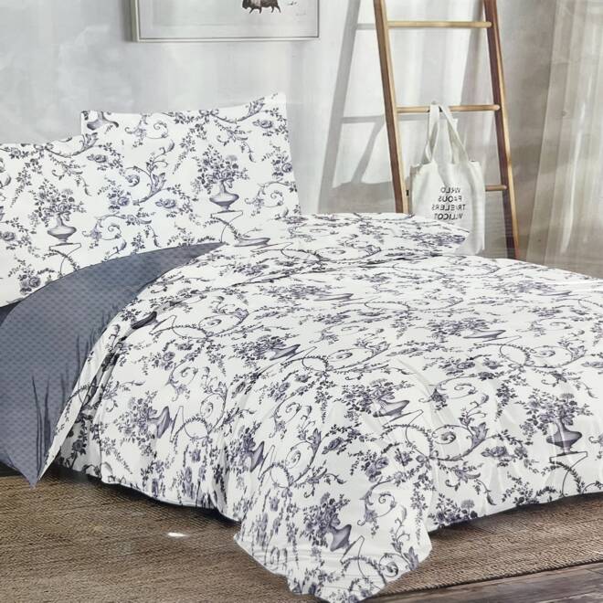 Komplet Pościeli 4 Części E1605 1  kolor  160 x 200