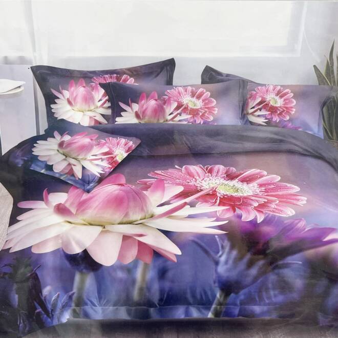 Komplet Pościeli 4 Części E1609 1  kolor  160 x 200 1