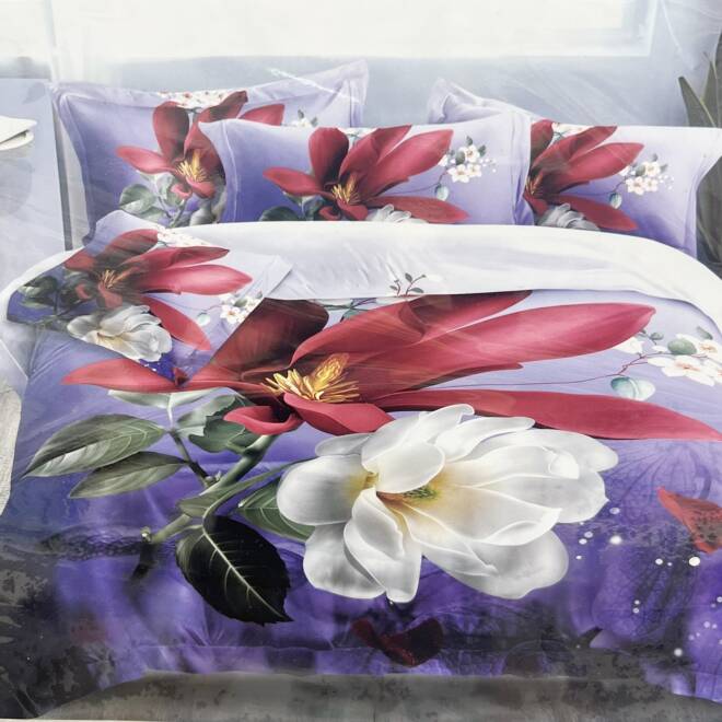 Komplet Pościeli 4 Części E1616 1  kolor  160 x 200