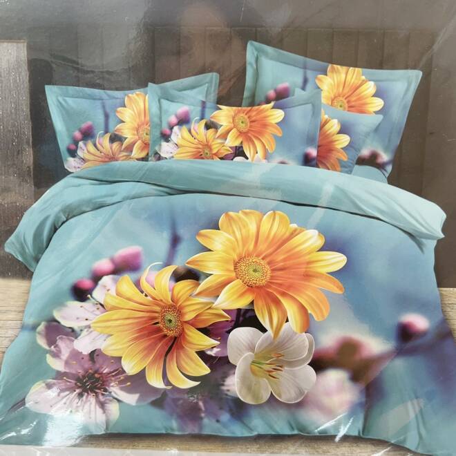 Komplet Pościeli 4 Części E1629 1  kolor  160 x 200 1