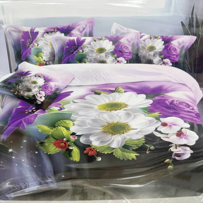 Komplet Pościeli 4 Części E1637 1  kolor  160 x 200 1