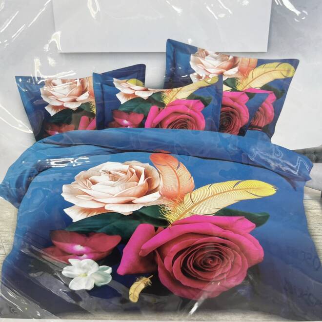 Komplet Pościeli 4 Części E1641 1  kolor  160 x 200 1