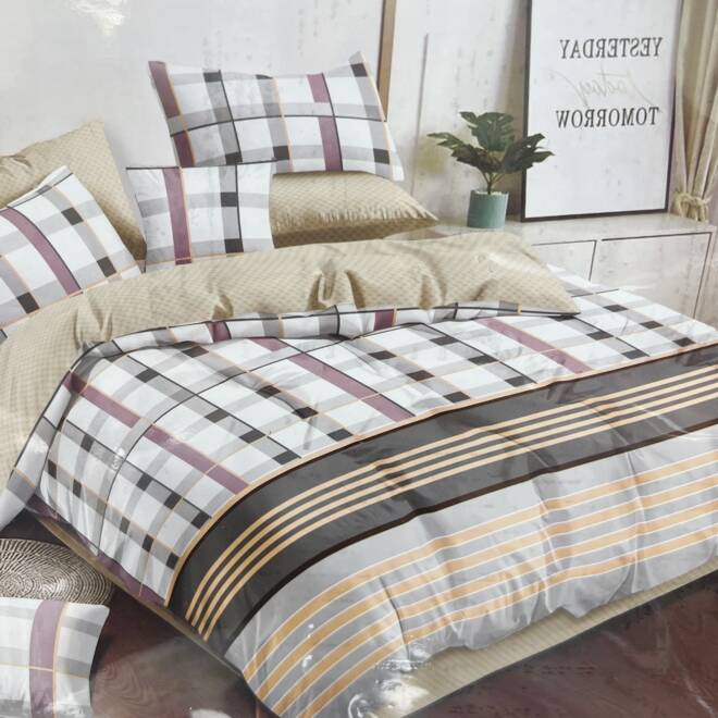 Komplet Pościeli 4 Części E1643 1  kolor  160 x 200 1