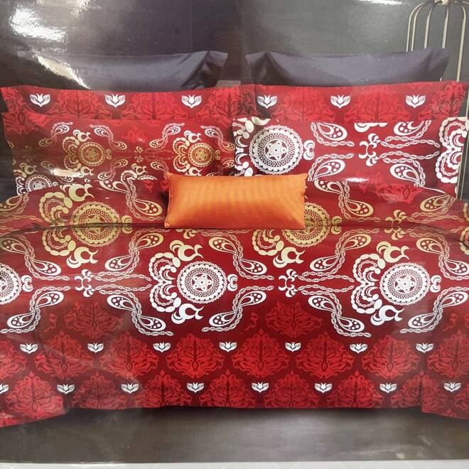 Komplet Pościeli 4 Części E1645 1  kolor  160 x 200 1