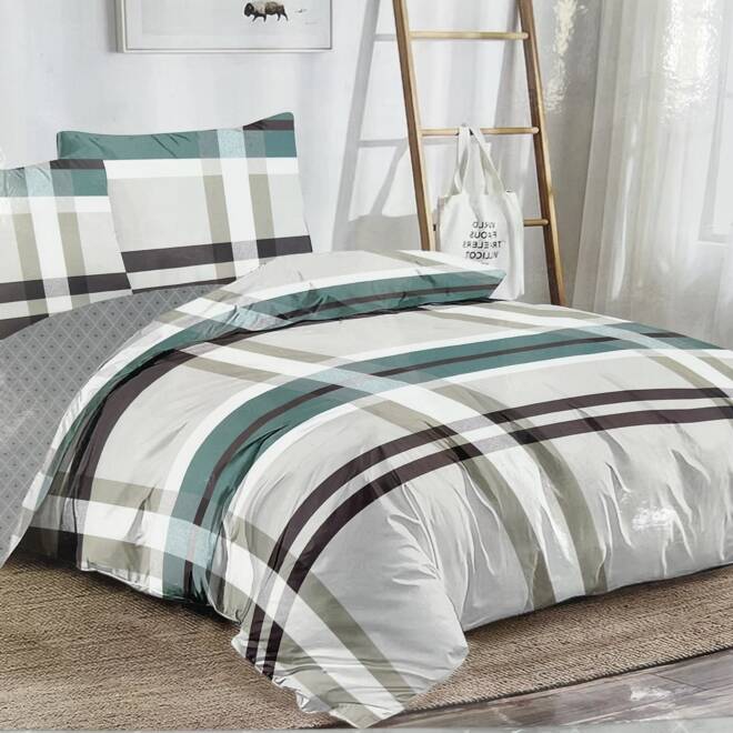 Komplet Pościeli 4 Części E1656 1  kolor  160 x 200 1