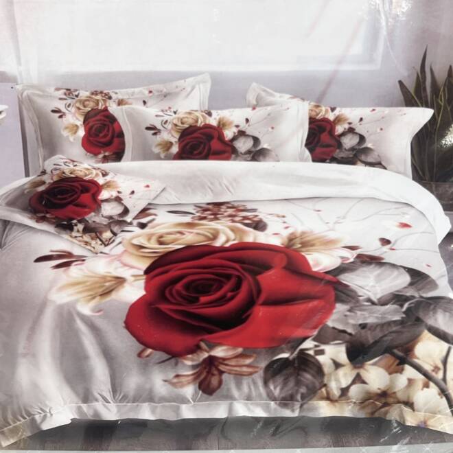 Komplet Pościeli 4 Części E1659 1  kolor  160 x 200 1