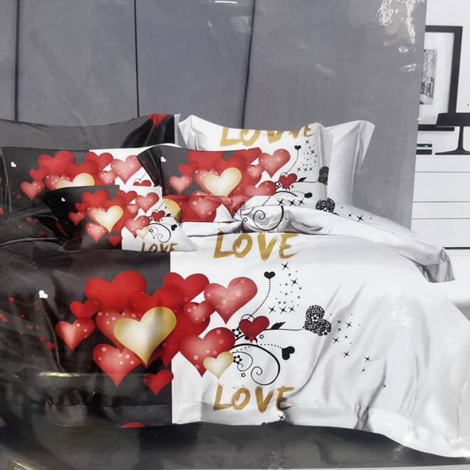 Komplet Pościeli 4 Części E1661 1  kolor  160 x 200 1