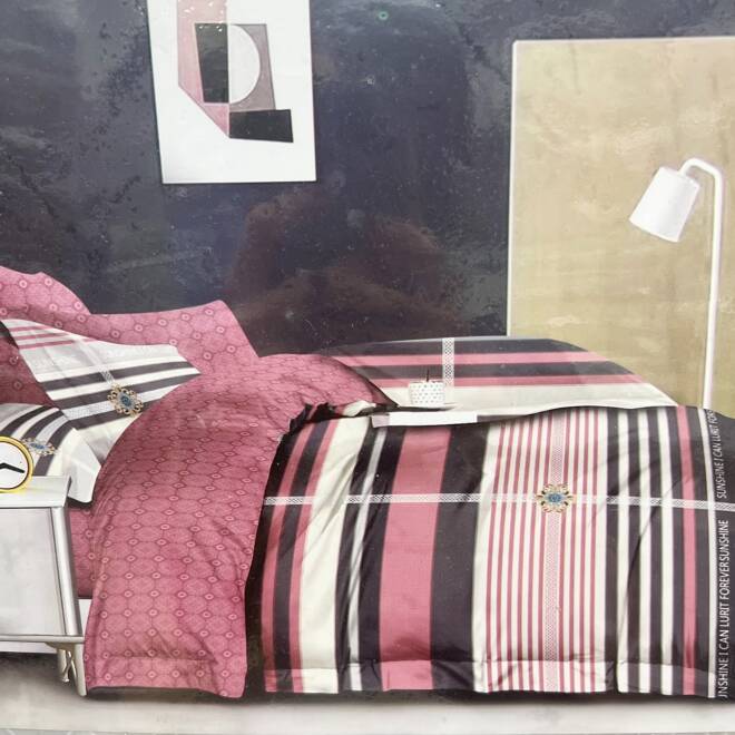 Komplet Pościeli 4 Części E1665 1  kolor  200 x 220 1