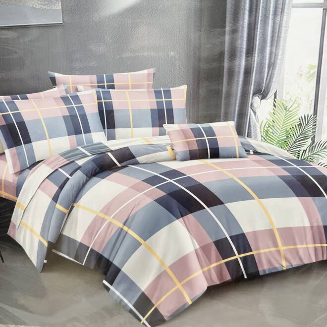 Komplet Pościeli 4 Części E1666 1  kolor  160 x 200 1