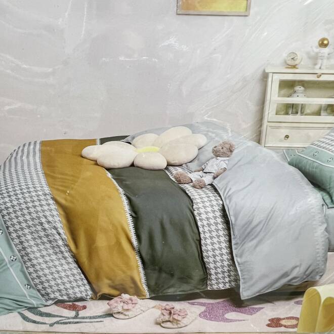 Komplet Pościeli 4 Części E1672 1  kolor  160 x 200 1