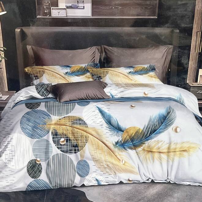 Komplet Pościeli 4 Części E1675 1  kolor  160 x 200 1