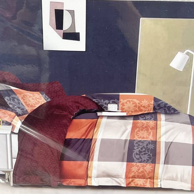 Komplet Pościeli 4 Części E1678 1  kolor  160 x 200 1