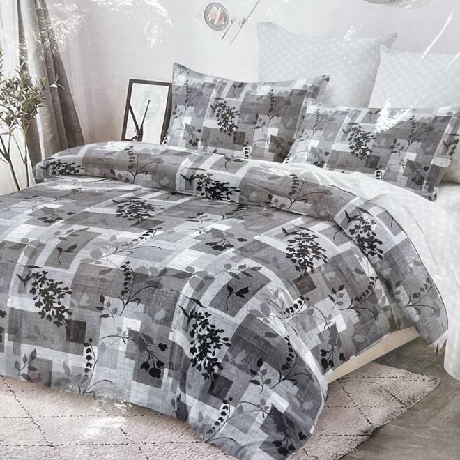 Komplet Pościeli 4 Części E1683 1  kolor  160 x 200 1