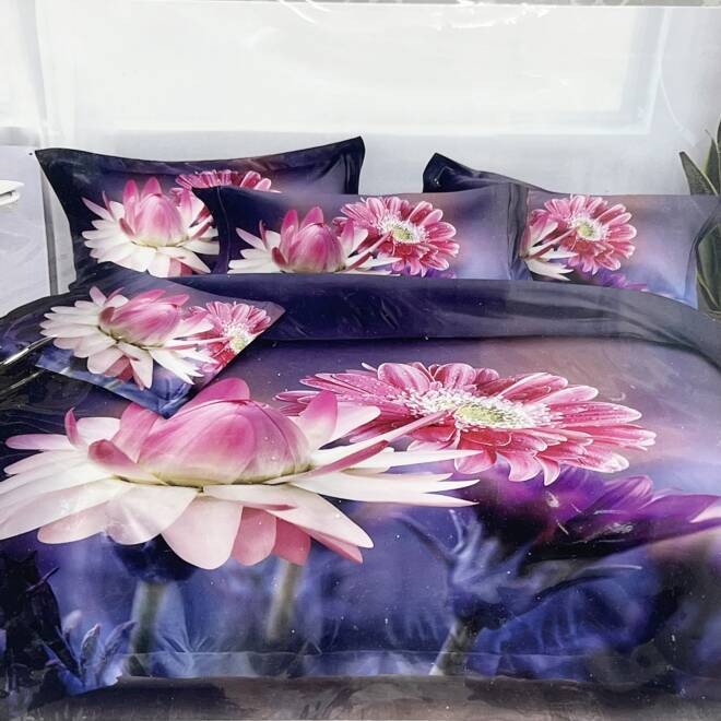 Komplet Pościeli 4 Części E1705 1  kolor  200 x 220