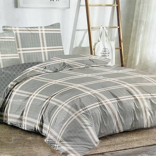 Komplet Pościeli 4 Części E1706 1  kolor  200 x 220