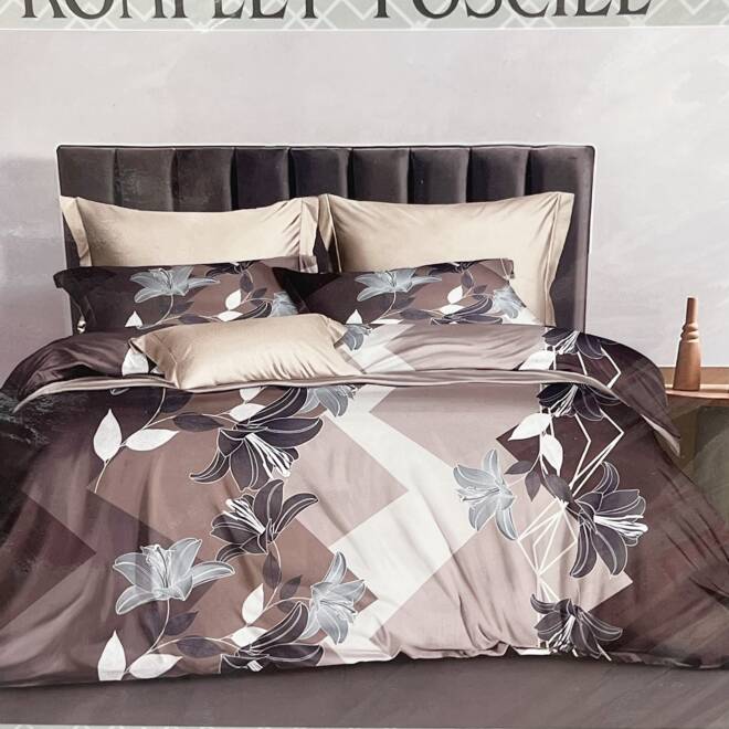 Komplet Pościeli 4 Części E1709 1  kolor  200 x 220