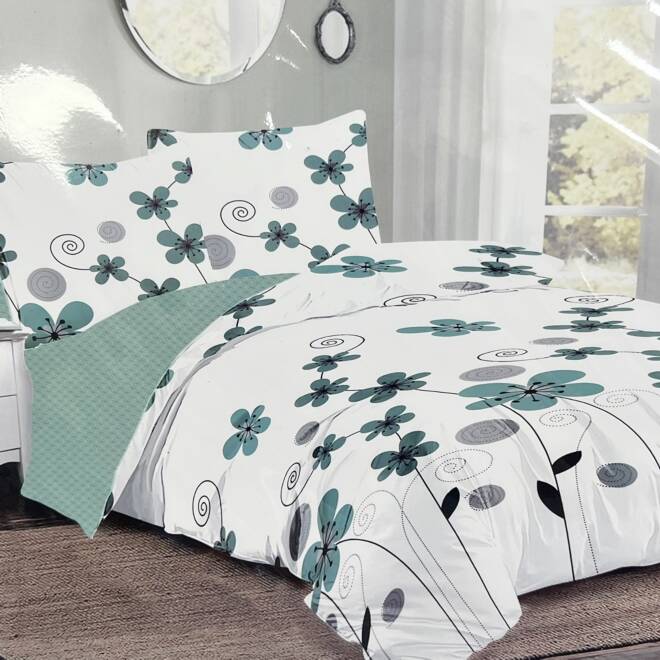 Komplet Pościeli 4 Części E1715 1  kolor  200 x 220