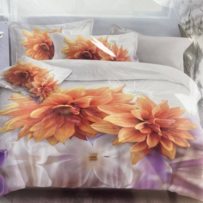 Komplet Pościeli 4 Części E1725 1  kolor  200 x 220