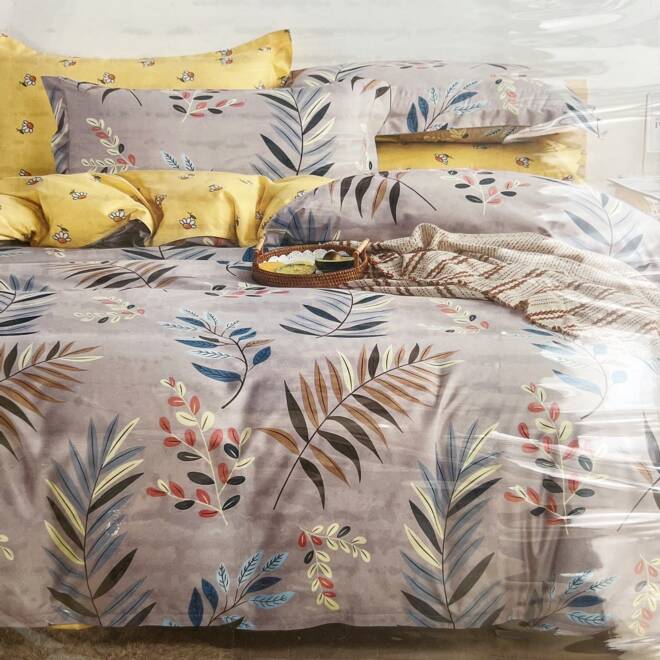 Komplet Pościeli 4 Części E1727 1  kolor  200 x 220