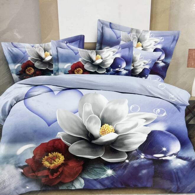 Komplet Pościeli 4 Części E1735 1  kolor  200 x 220