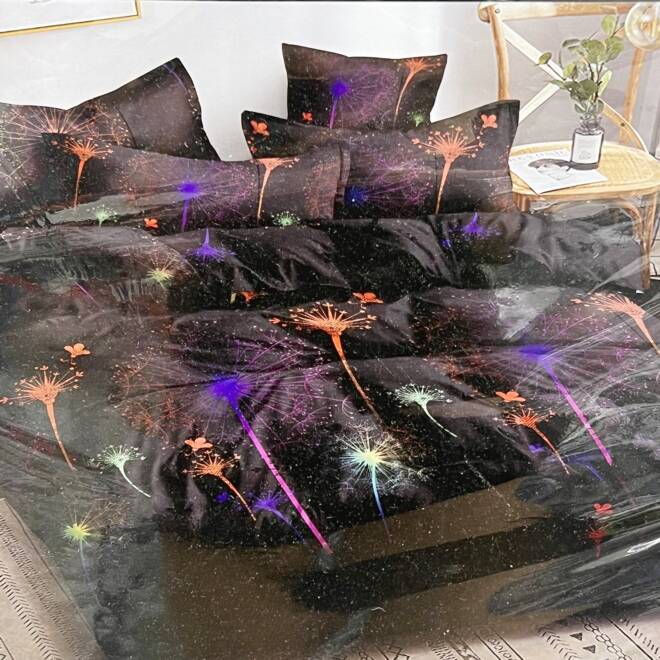 Komplet Pościeli 4 Części E1748 1  kolor  200 x 220