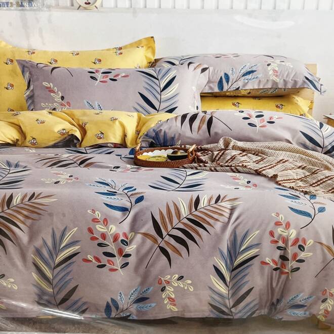 Komplet Pościeli 4 Części E1753 1  kolor  200 x 220