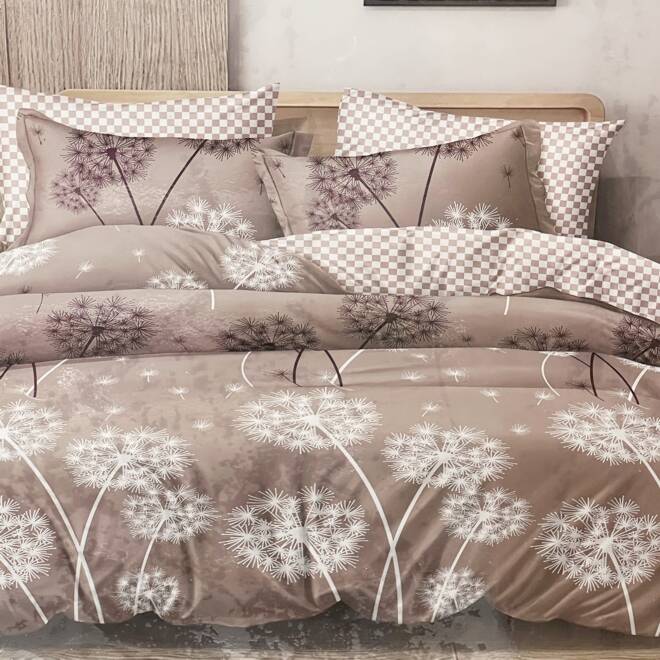 Komplet Pościeli 4 Części E1762 1  kolor  200 x 220