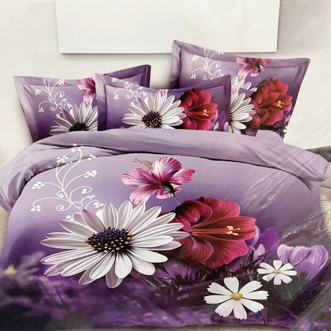 Komplet Pościeli 4 Części E1767 1  kolor  200 x 220