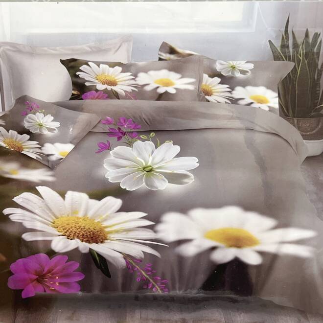 Komplet Pościeli 4 Części E1772 1  kolor  200 x 220