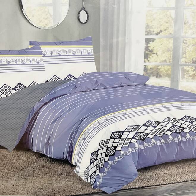 Komplet Pościeli 4 Części E1773 1  kolor  200 x 220