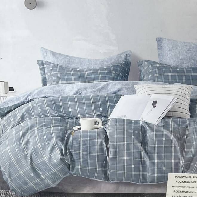 Komplet Pościeli 4 Części E1796 Mix wzory  180 x 200