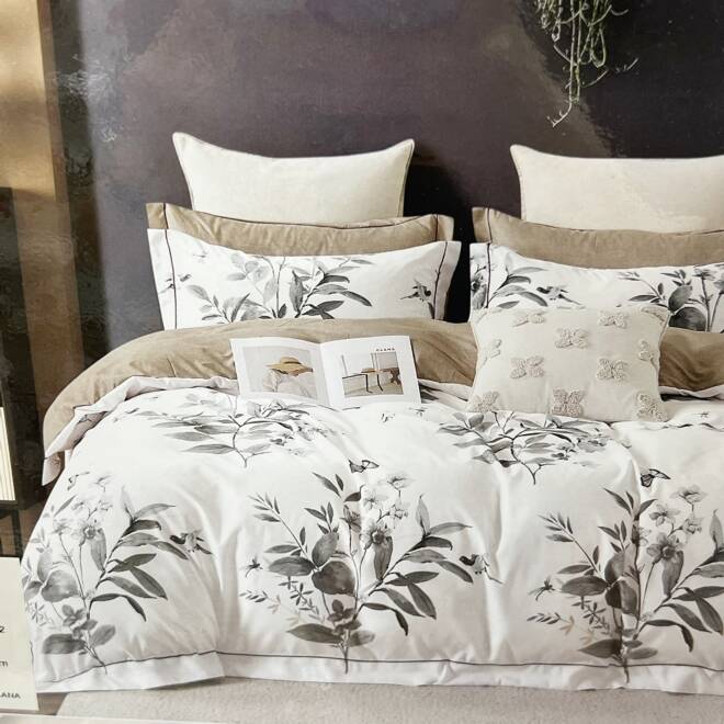 Komplet Pościeli 4 Części E1805 Mix wzory  140 x 200 1