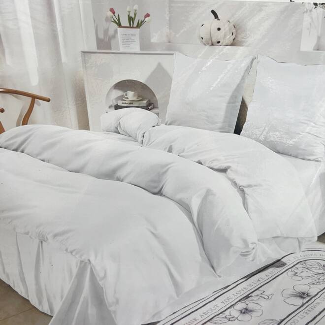 Komplet Pościeli 4 Części E1817 Mix wzory  160 x 200 1