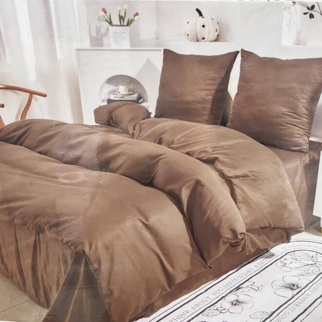 Komplet Pościeli 4 Części E1818 Mix wzory  160 x 200 1