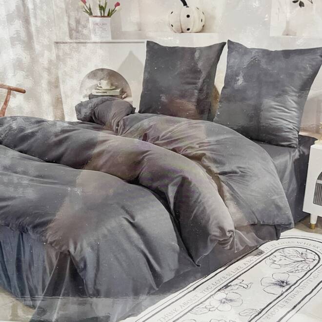 Komplet Pościeli 4 Części E1820 Mix wzory  160 x 200 1