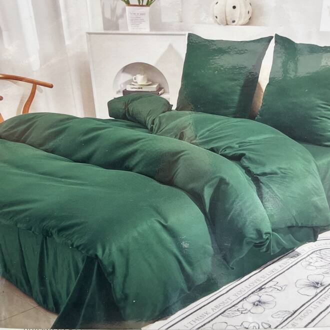 Komplet Pościeli 4 Części E1821 Mix wzory  160 x 200 1