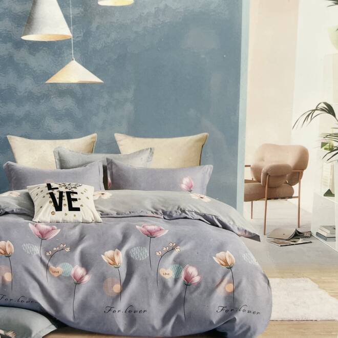 Komplet Pościeli 4 Części E1827 Mix wzory  160 x 200 1