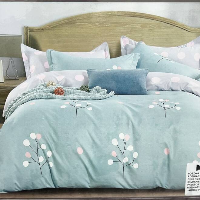 Komplet Pościeli 4 Części E1857 Mix wzory  200 x 220