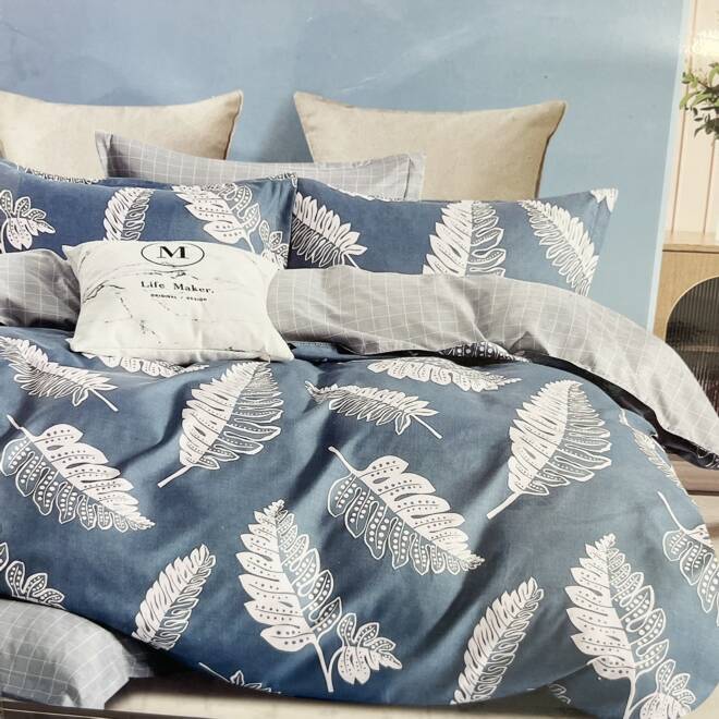 Komplet Pościeli 4 Części E1880 Mix wzory  160 x200 1