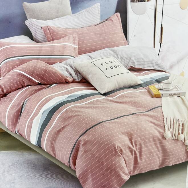 Komplet Pościeli 4 Części E1882 Mix wzory  160 x200 1