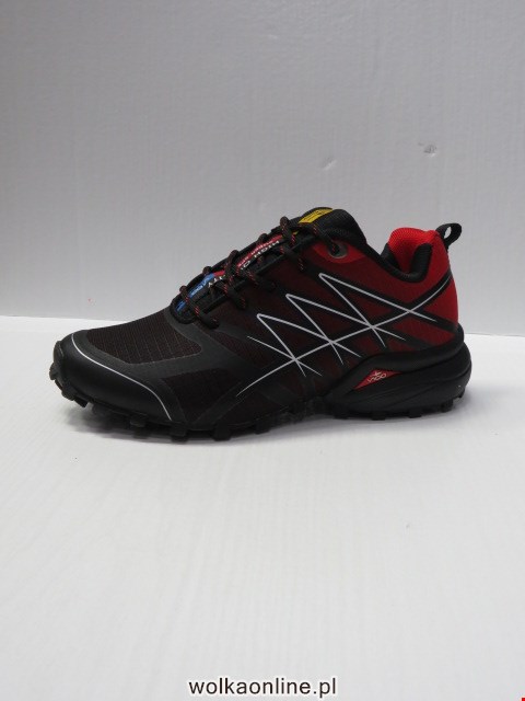 Sportowe Damskie 19N94 BLACK/RED 36-41