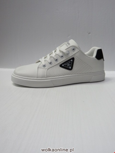 Sportowe męskie K-6 WHITE/BLACK 40-45