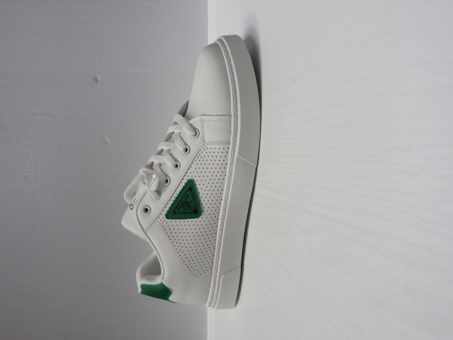 Sportowe męskie K-6 WHITE/GREEN 40-45